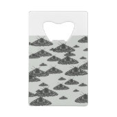 Moth am Abend lauert um Mitternacht Geldbeutel Flaschenöffner (Rückseite)