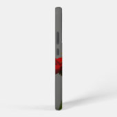 Moth and Red Zinnia Samsung Galaxy Hülle (Rechte Seite)