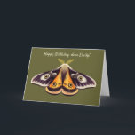 Moth Birthday Insect Art Goblincore Witchy Green Karte<br><div class="desc">Einführung "Moth Insect Art Goblincore Saturnia Witchy Green" personalisiertes Geburtstagskartendesign mit individualisierbarem Text! Feiern Sie mit dieser faszinierenden Fusion aus Goblinkernästhetik und zauberhaften Vibes im zauberhaften Stil. Die in üppig grünen Farbtönen dekorierte, faszinierende Saturnia Moth Illustration eignet sich hervorragend für naturliebende Soule, die die mystische Schönheit von Insekten schätzen. Wünschen...</div>
