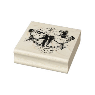 Moth & Blume Gummi-Briefmarke Gummistempel