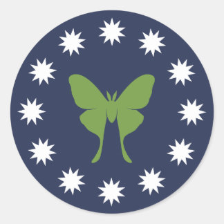 Moth & Bugs Stickers (Blatt)