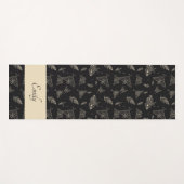 Moth Butterfly Celestial Pattern Yoga Mat Yogamatte (Vorderseite (Horizontal))