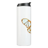 Moth Butterfly Dragonfly Insekt Thermosbecher (Nach links gedreht)
