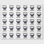 Moth Butterfly Magic Moths Geschenkpapier (Flach)