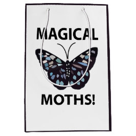 Moth Butterfly Magic Moths Mittlere Geschenktüte
