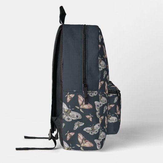 Moth Butterfly Muster bedruckter Backpack Rucksack (Links)