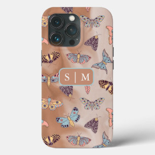 Moth Butterfly-Muster Case-Mate iPhone Case
