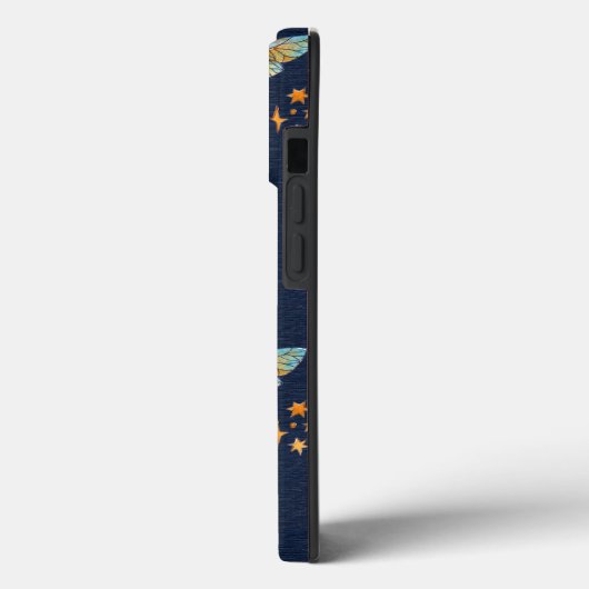 Moth Butterfly-Muster Case-Mate iPhone Case (Rückseite / Links)