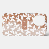 Moth Butterfly-Muster Case-Mate iPhone Case (Rückseite (Horizontal))