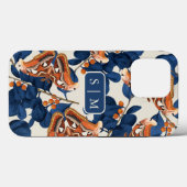 Moth Butterfly-Muster Case-Mate iPhone Case (Rückseite (Horizontal))