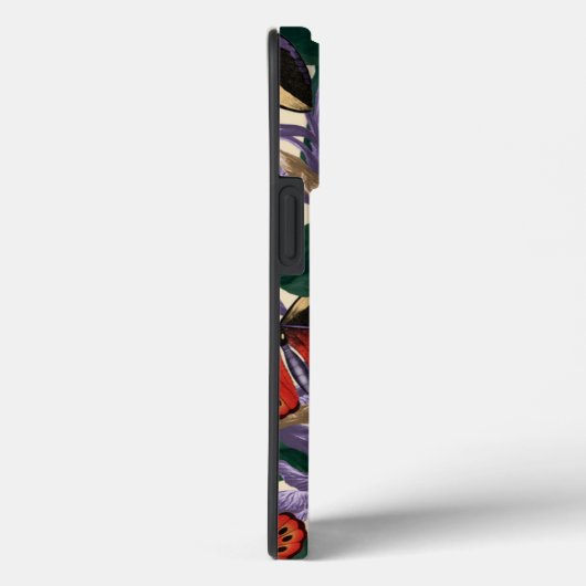 Moth Butterfly-Muster Case-Mate iPhone Case (Rückseite / Rechts)