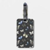 Moth Butterfly-Muster Gepäckanhänger (Rückseite vertikal)