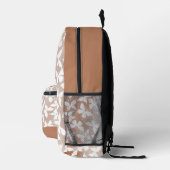 Moth Butterfly Pattern Bedruckter Rucksack (Rechts)