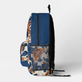 Moth Butterfly Pattern Bedruckter Rucksack (Rechts)
