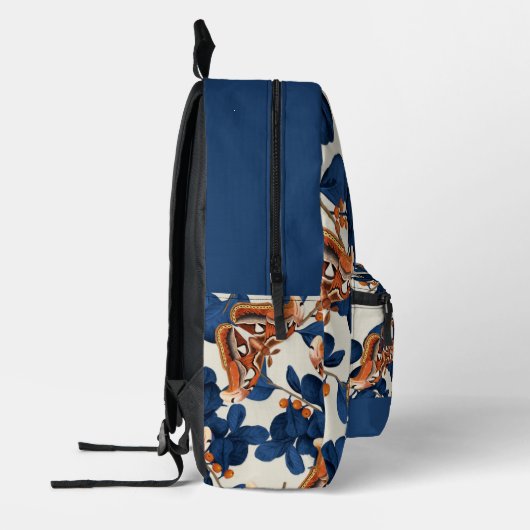 Moth Butterfly Pattern Bedruckter Rucksack (Links)