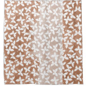 Moth Butterfly Pattern Duschvorhang (Vorderseite)