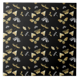 Moth Butterfly Pattern Fliese