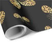 Moth Butterfly Pattern Geschenkpapier (Rolleneckpunkt)