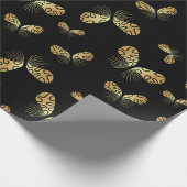 Moth Butterfly Pattern Geschenkpapier (Ecke)