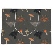 Moth Butterfly Pattern Große Geschenktüte (Vorderseite)