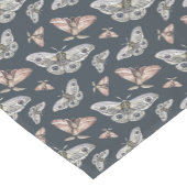 Moth Butterfly Pattern Kurzer Tischläufer (Ecke)