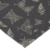 Moth Butterfly Pattern Kurzer Tischläufer (Ecke)