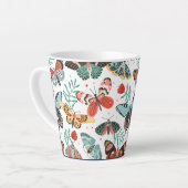 Moth Butterfly Pattern Milchtasse (Linke Ecke)