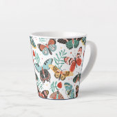 Moth Butterfly Pattern Milchtasse (Rechte Ecke)