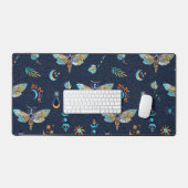 Moth Butterfly Pattern Schreibtischunterlage (Tastatur & Maus)
