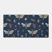 Moth Butterfly Pattern Schreibtischunterlage (Vorderseite)