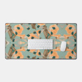 Moth Butterfly Pattern Schreibtischunterlage (Tastatur & Maus)