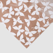 Moth Butterfly Pattern Seidenpapier (Ausschnitt)