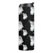 Moth Butterfly Pattern Thermosbecher (Nach links gedreht)