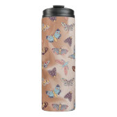 Moth Butterfly Pattern Thermosbecher (Vorderseite)