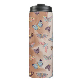 Moth Butterfly Pattern Thermosbecher