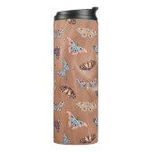 Moth Butterfly Pattern Thermosbecher (Nach links gedreht)