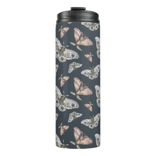 Moth Butterfly Pattern Thermosbecher
