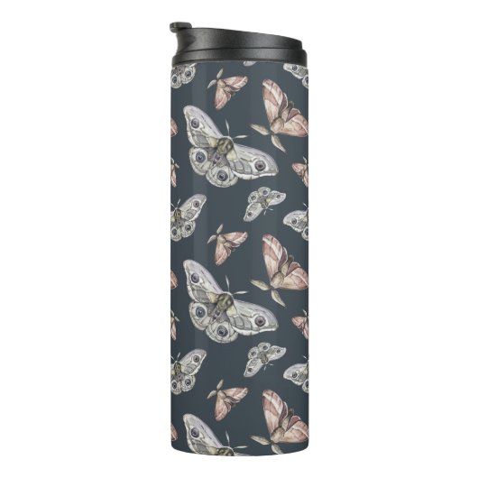 Moth Butterfly Pattern Thermosbecher (Nach rechts gedreht)
