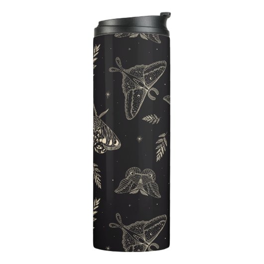 Moth Butterfly Pattern Thermosbecher (Nach links gedreht)