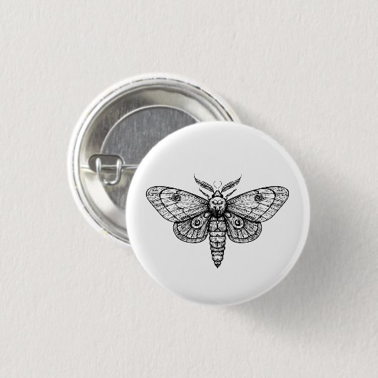 Moth Button (Vorne & Hinten)