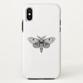 Moth Case-Mate iPhone Hülle (Rückseite)
