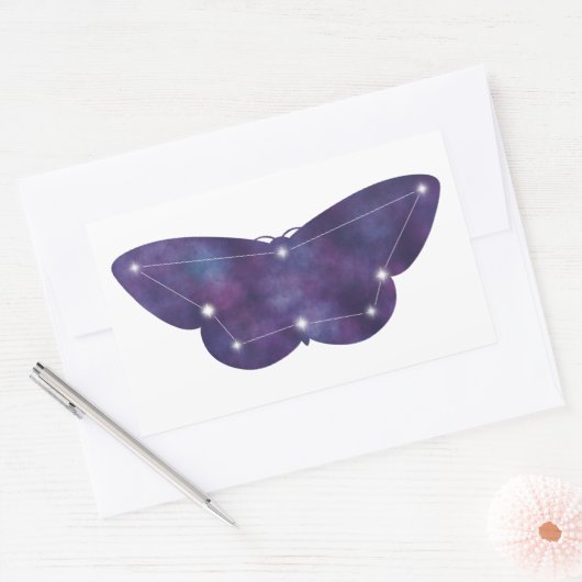 Moth Constellation Sticker (Umschlag)