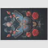 Moth Dark Academia 2 Dekoupage Paper Seidenpapier (Vorderseite)