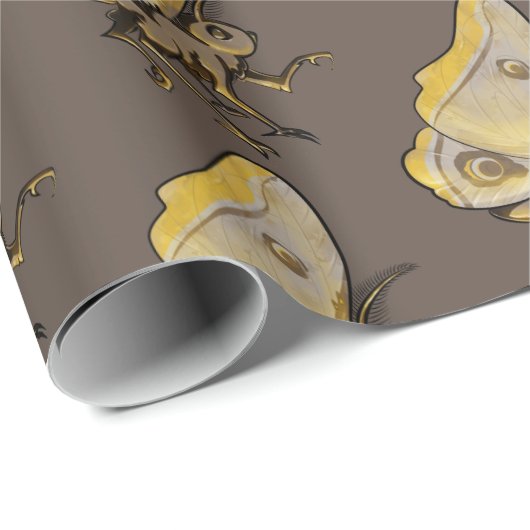 Moth Geschenkpapier (Rolleneckpunkt)