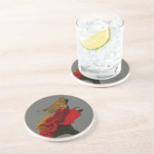 Moth Getränkeuntersetzer (Seite)