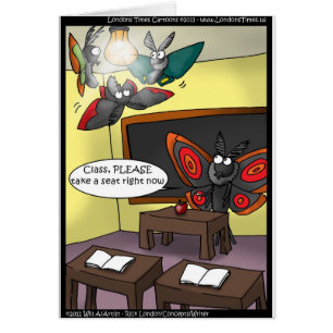 Moth Grundschule Lustige Geschenkkarten T-Shirts