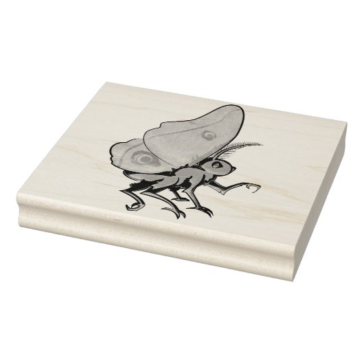 Moth Gummistempel (Stempel)