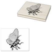 Moth Gummistempel (Stempel)