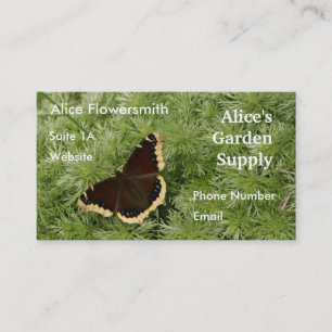 Moth in Green - Business Card Visitenkarte
