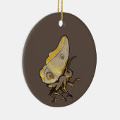 Moth Keramik Ornament (Rechts)